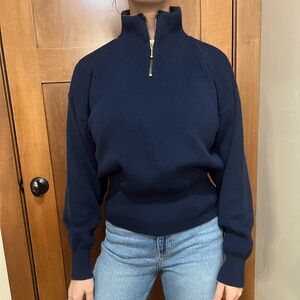 Navy Blue Women's Sweater